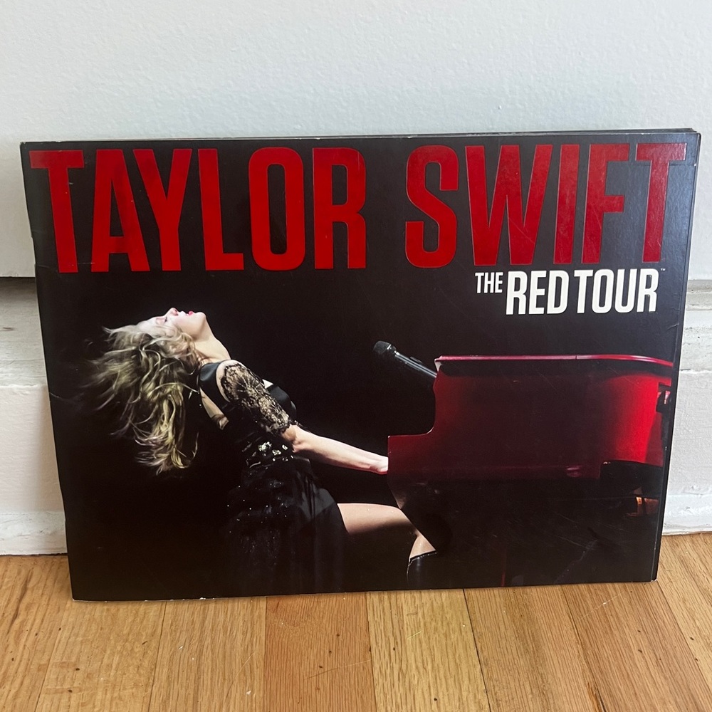 Taylor Swift Red Tour Book with poster